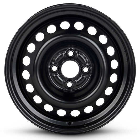 For 2012-2014 Honda Insight 15 Inch Painted Black Rim - OE Direct Replacement - Road Ready Car Wheel