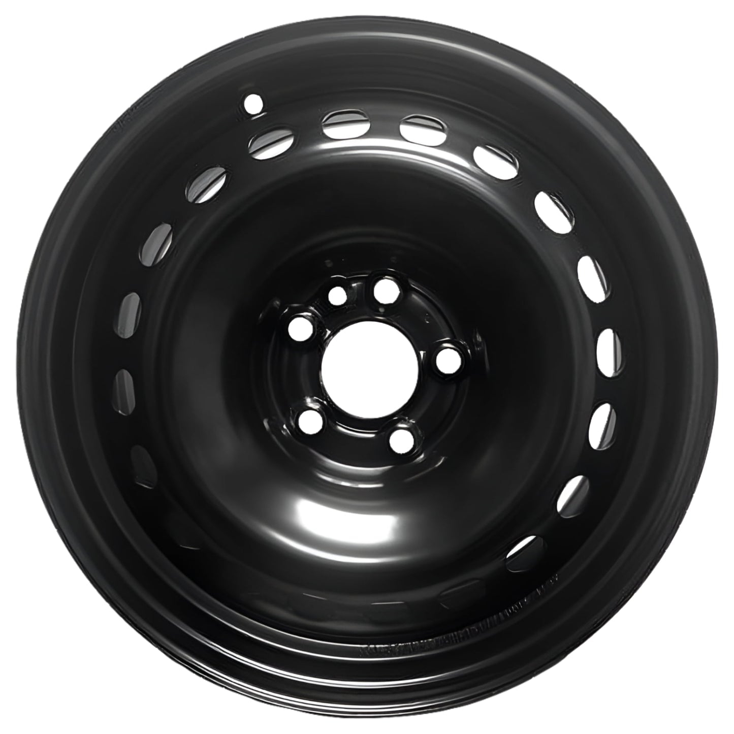 For 2013-2016 Dodge Dart 16 Inch Painted Black Rim - OE Direct Replacement - Road Ready Car Wheel