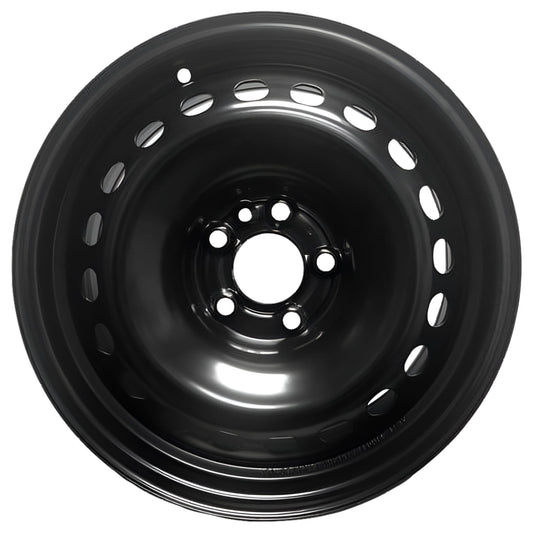 For 2013-2016 Dodge Dart 16 Inch Painted Black Rim - OE Direct Replacement - Road Ready Car Wheel