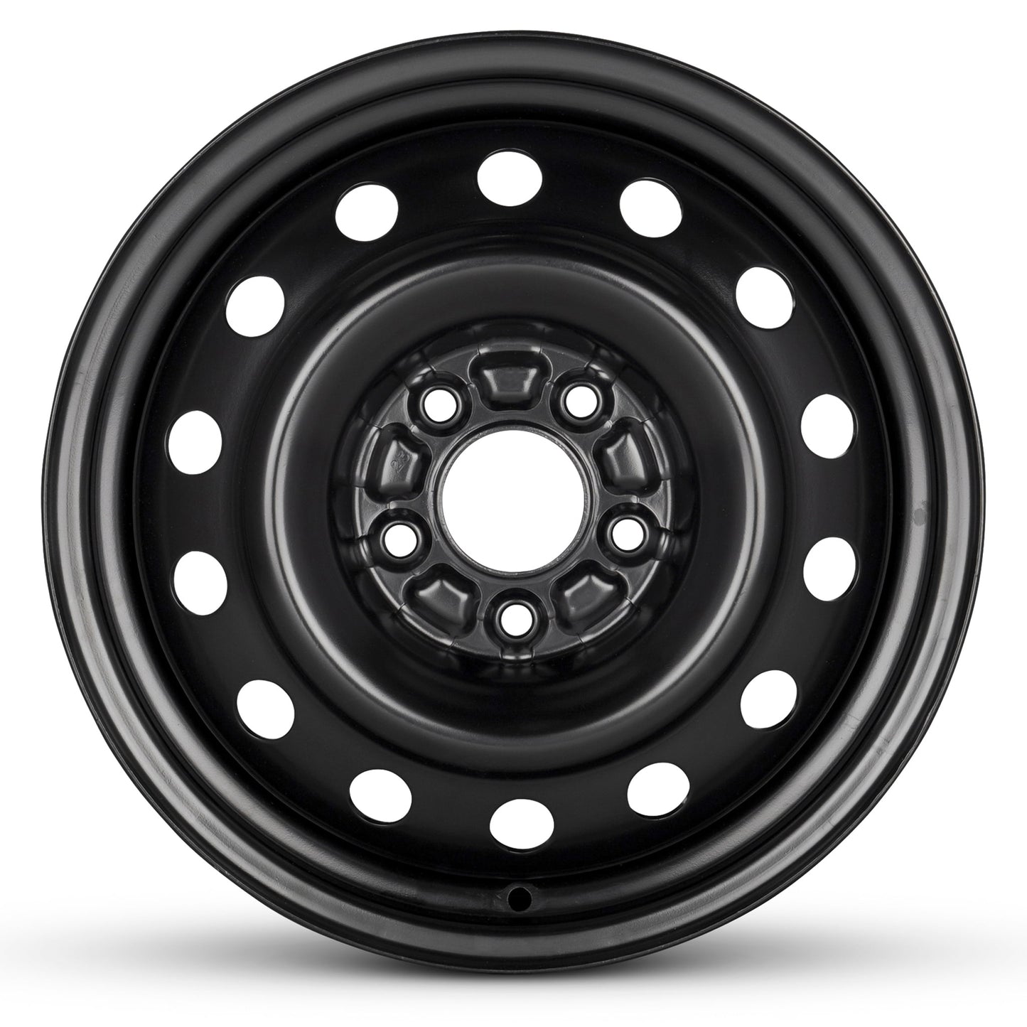 For 2013-2017 Jeep Compass 16 Inch Painted Black Rim - OE Direct Replacement - Road Ready Car Wheel