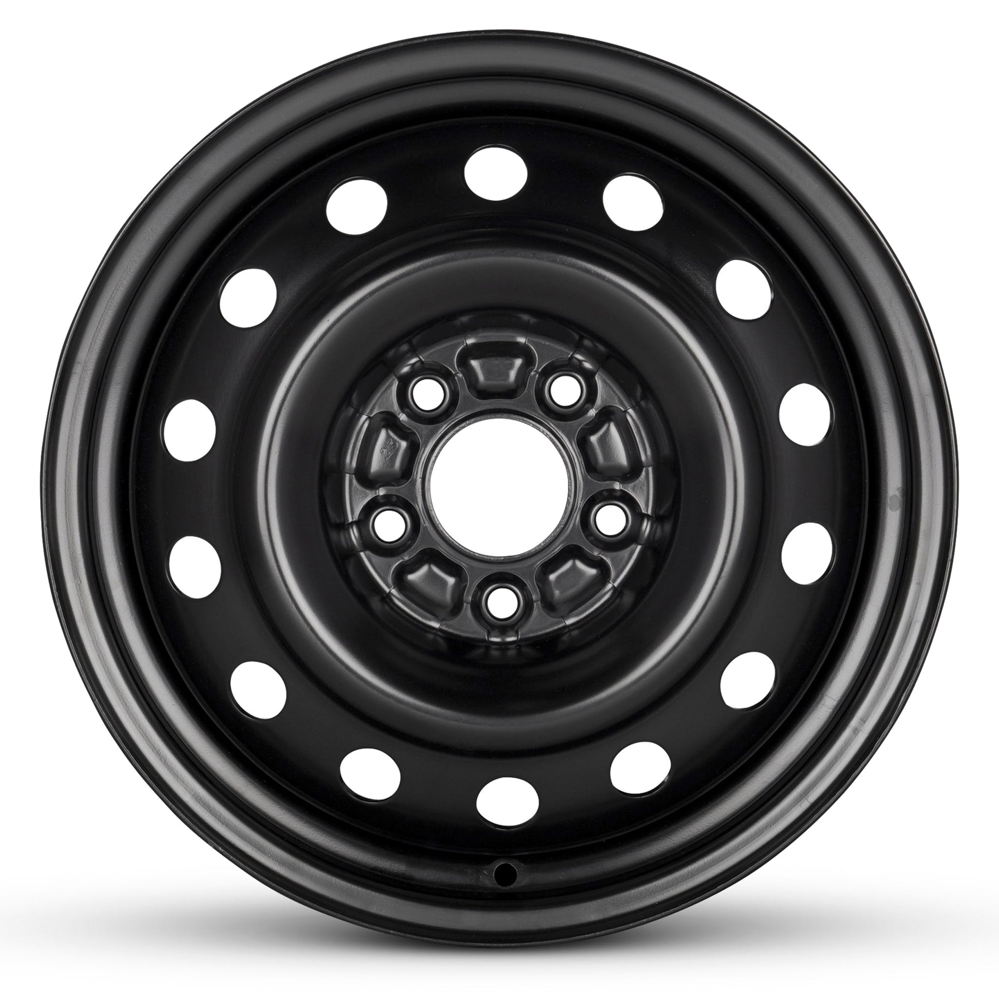 For 2013-2017 Jeep Compass 16 Inch Painted Black Rim - OE Direct Replacement - Road Ready Car Wheel