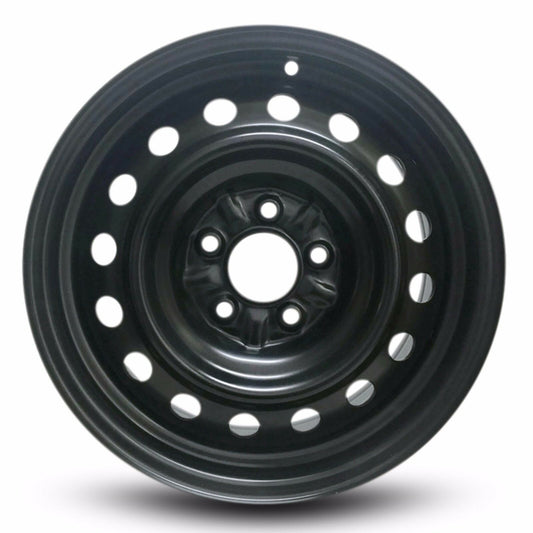 For 2013-2024 Nissan Leaf 16 Inch Painted Black Rim - OE Direct Replacement - Road Ready Car Wheel