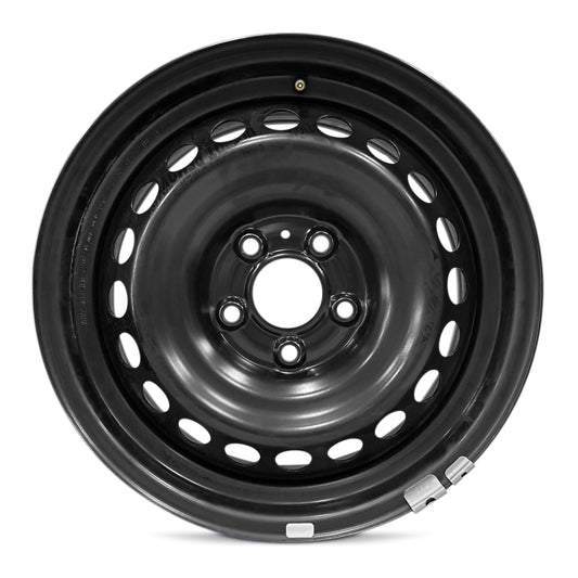 For 2013-2025 Nissan Sentra 16 Inch Painted Black Steel - New Take-Off Rim - Road Ready Car Wheel