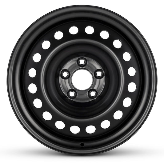 For 2014-2020 Nissan Rogue 17 Inch Painted Black Steel - New OEM Rim - Road Ready Car Wheel