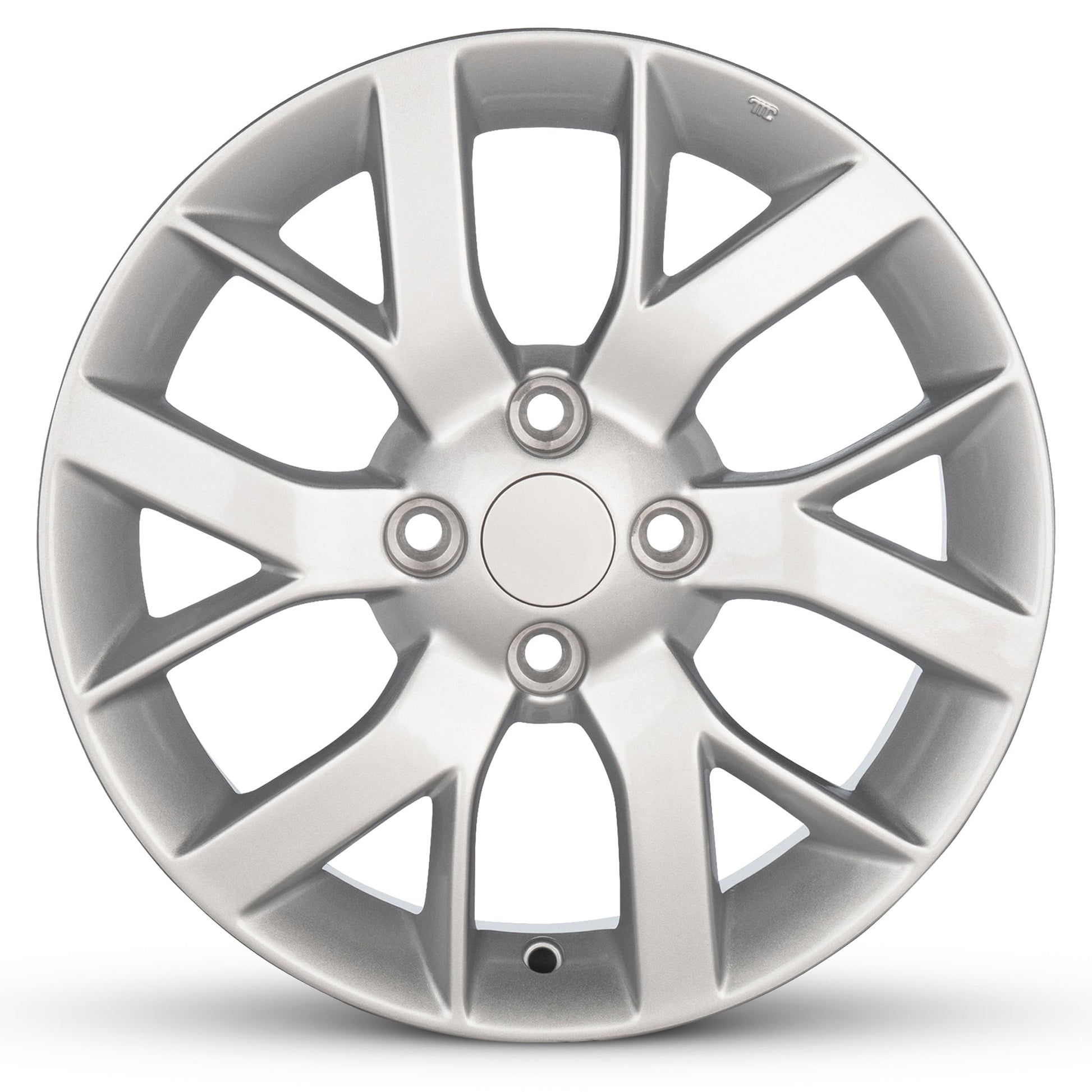 For 2014-2020 Smart ForFour 15 Inch Painted Silver Rim - OE Direct Replacement - Road Ready Car Wheel