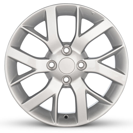 For 2014-2020 Smart ForFour 15 Inch Painted Silver Rim - OE Direct Replacement - Road Ready Car Wheel