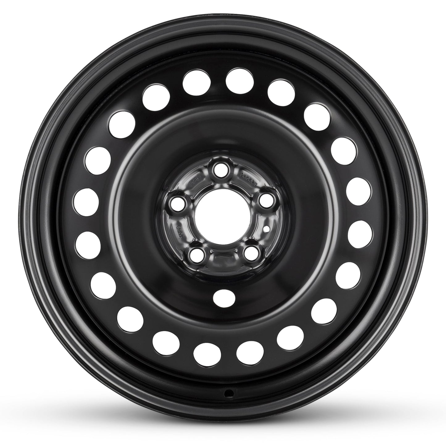 For 2014-2023 Jeep Cherokee 17 Inch Painted Black Steel - New OEM Rim - Road Ready Car Wheel