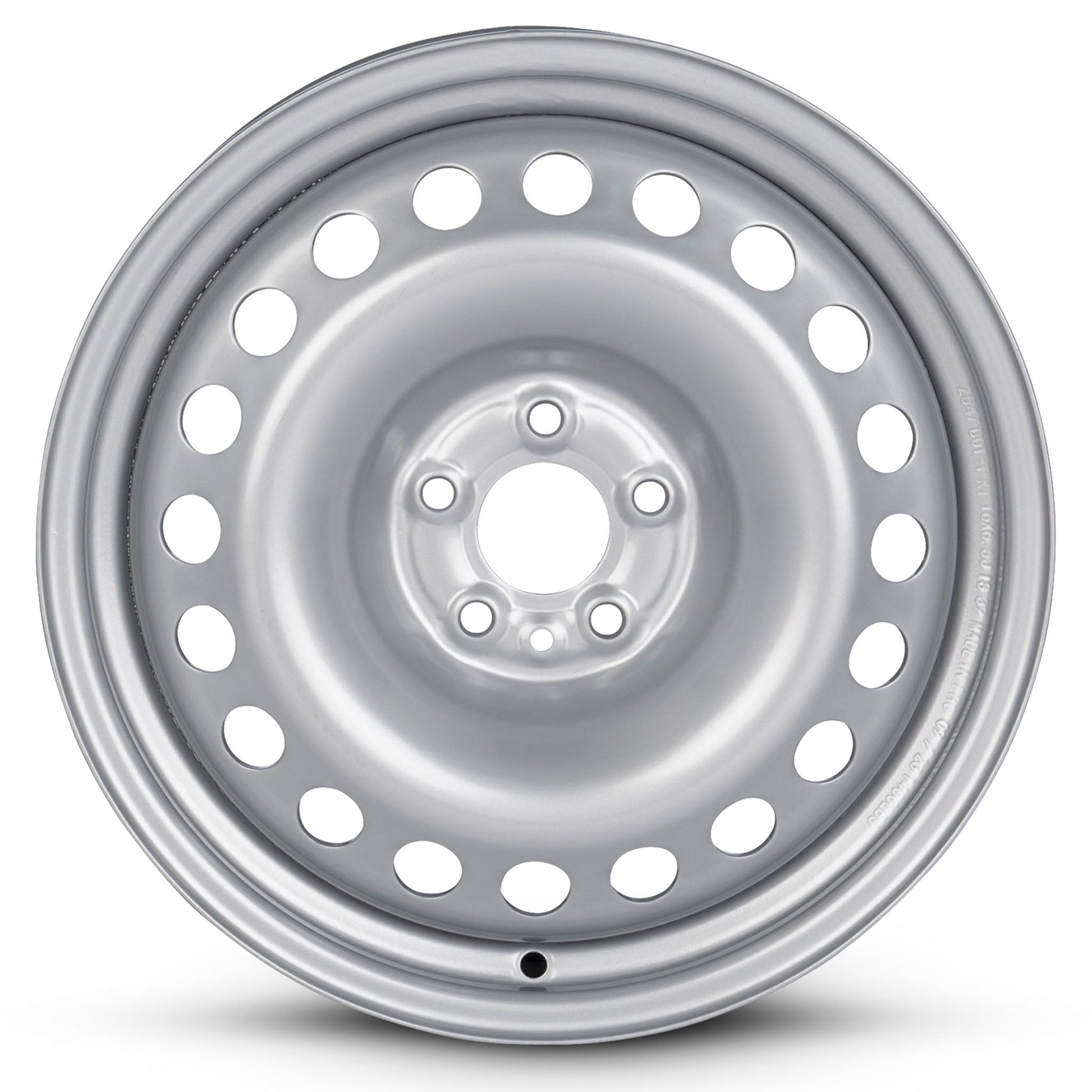 Wheel Rim for 2015-2021 Dodge Promaster City 16 in Silver Steel Rim Direct Fit