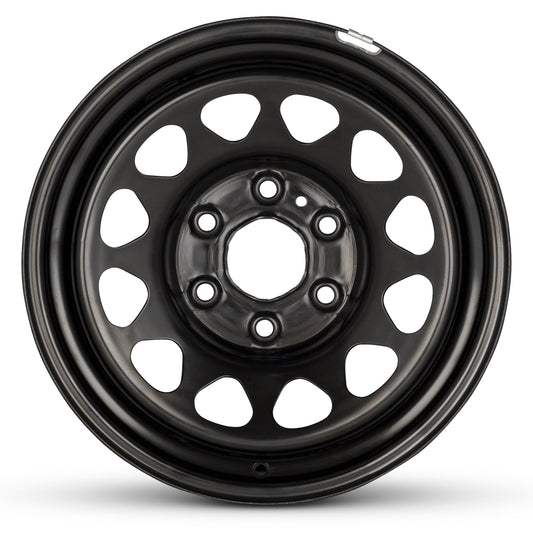 For 2023-2025 Cadillac Escalade 17 Inch Painted Black Steel - New Take-Off Rim - Road Ready Car Wheel