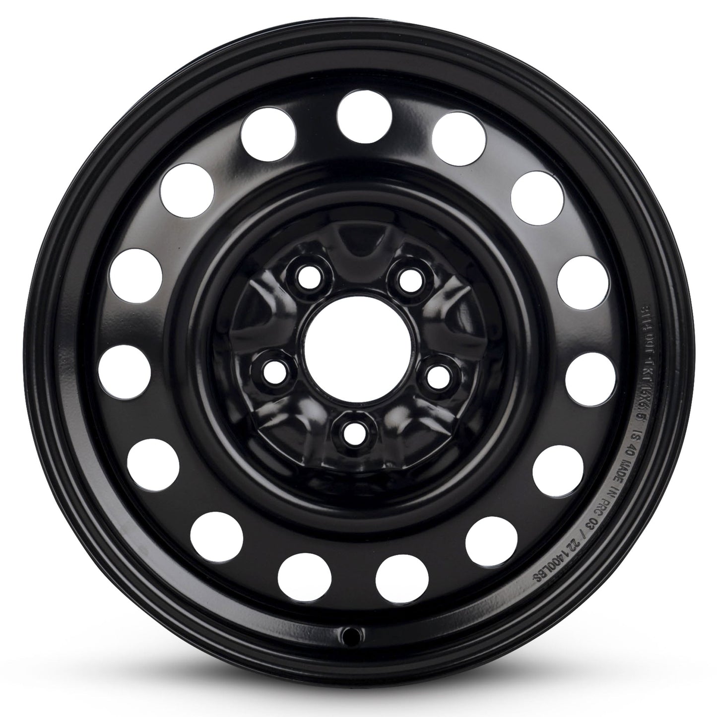 For 2016-2020 Chevrolet Malibu 16 Inch Painted Black Rim - OE Direct Replacement - Road Ready Car Wheel