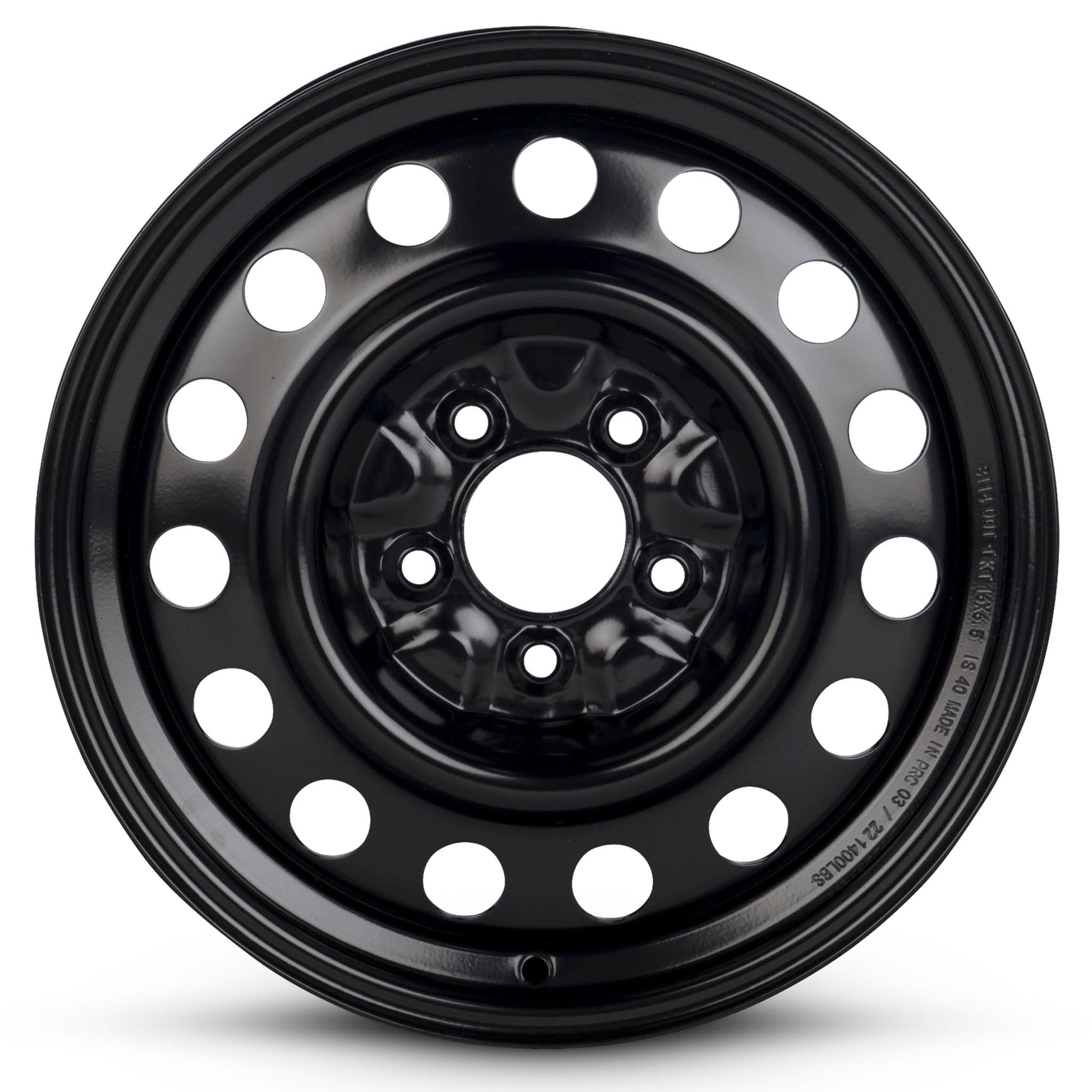 For 2016-2020 Chevrolet Malibu 16 Inch Painted Black Rim - OE Direct Replacement - Road Ready Car Wheel