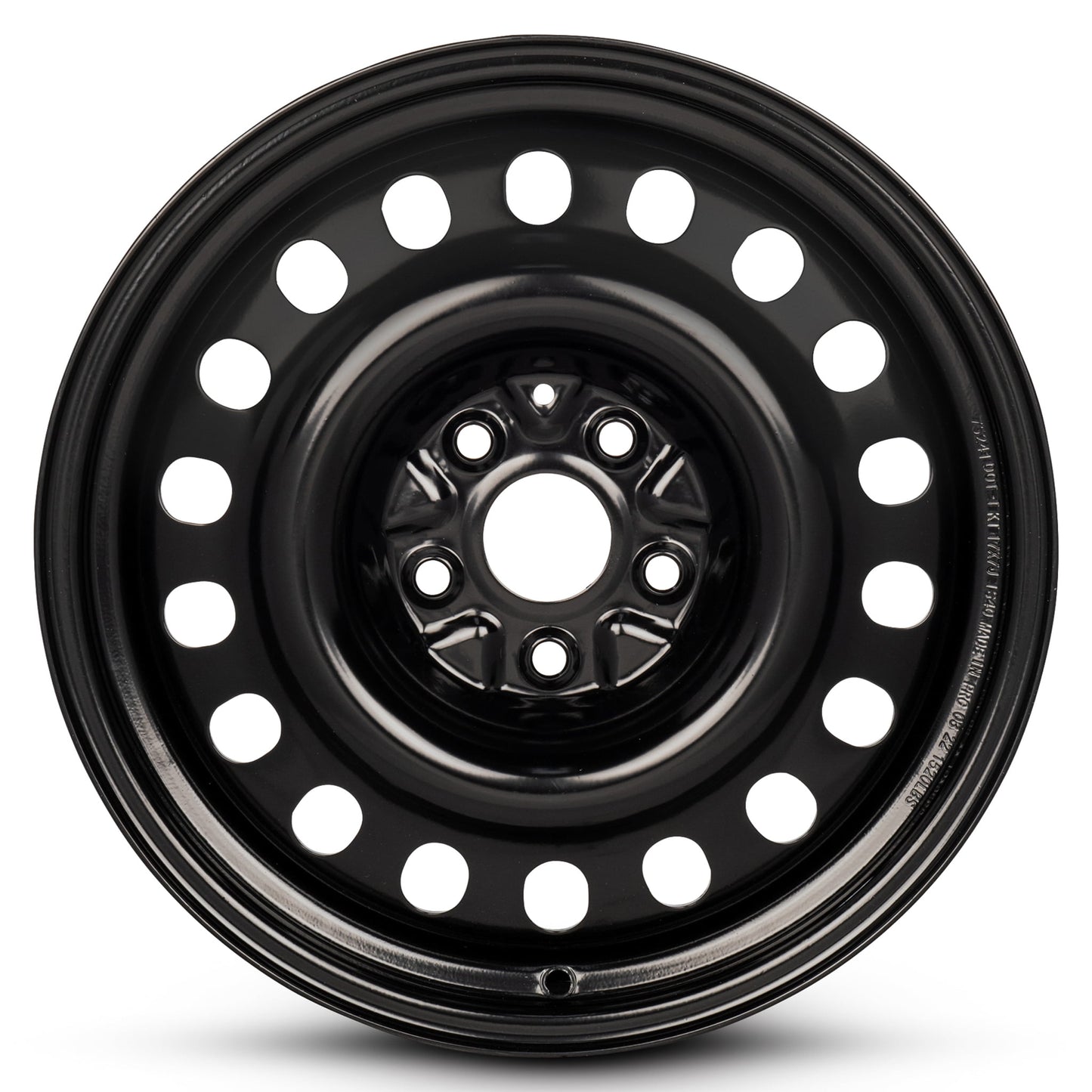 For 2019-2024 Toyota Rav4 17 Inch Painted Black Rim - OE Direct Replacement - Road Ready Car Wheel
