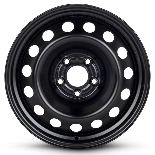 For 2019-2024 Jeep Renegade 16 Inch Painted Black Rim - OE Direct Replacement - Road Ready Car Wheel