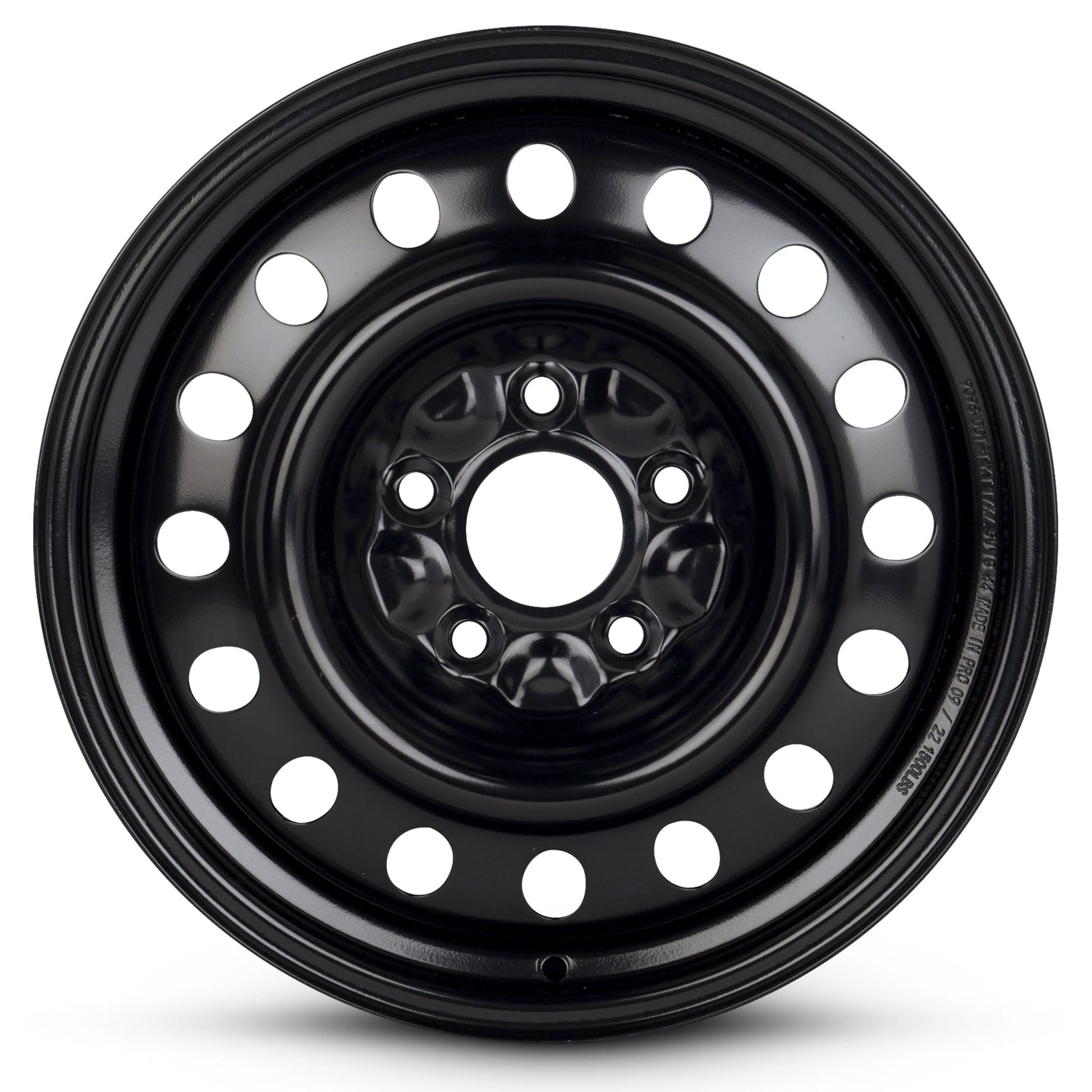 For 2020-2024 Jeep Gladiator 17 Inch Painted Black Rim - OE Direct Replacement - Road Ready Car Wheel