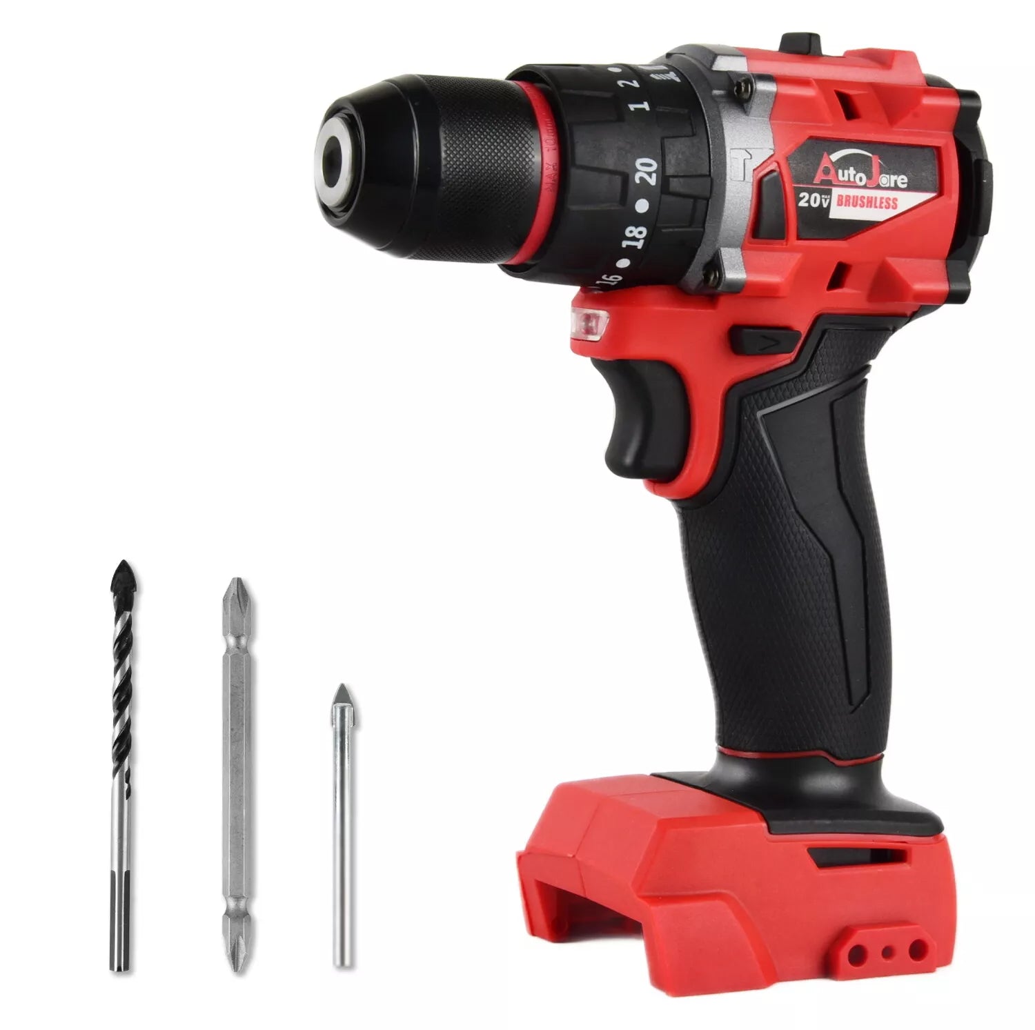 For MILWAUKEE 48-11-1820 M18 18V LED Cordless Lithium-Ion 3/8" Drill Driver