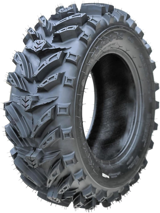 Forerunner Maxx Plus M/T ATV UTV Mud Off-Road Tire-24x8.00-12 24x8-12 24x8x12 40F Load Range 6 Ply BSW Black Side Wall