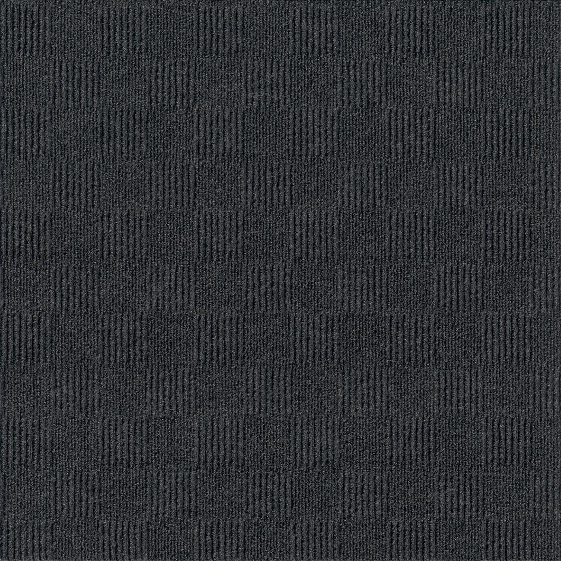 Foss Floors Masonry Black Ice Carpet Tiles - 24" x 24" Indoor/Outdoor, Peel and Stick Carpet Tiles - 60 sq. ft. per box â€“ Pack of 15 Tiles