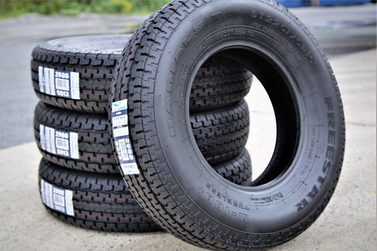 Freestar M-108+ Radial Trailer Tire - ST235/85R16 125L LRE 10PLY Rated