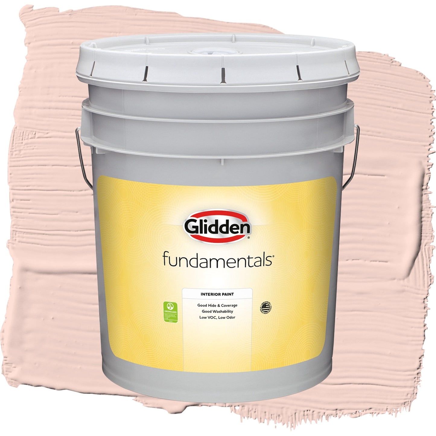 Fundamentals Cool Cantaloupe Interior Paint Flat , 5 Gallon