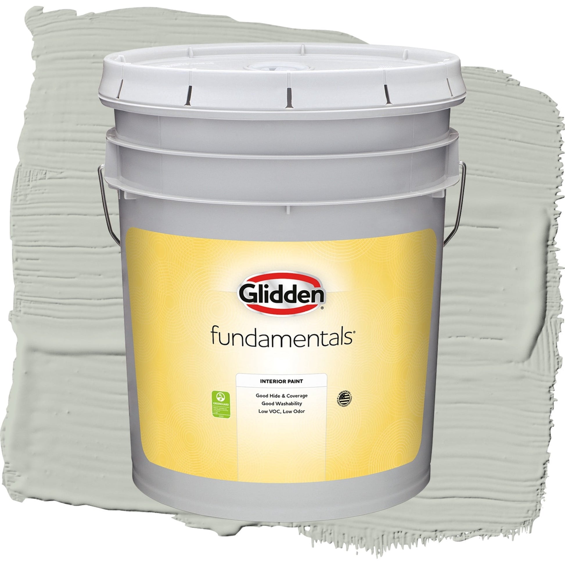 Fundamentals Silent Storm Interior Paint Flat , 5 Gallon