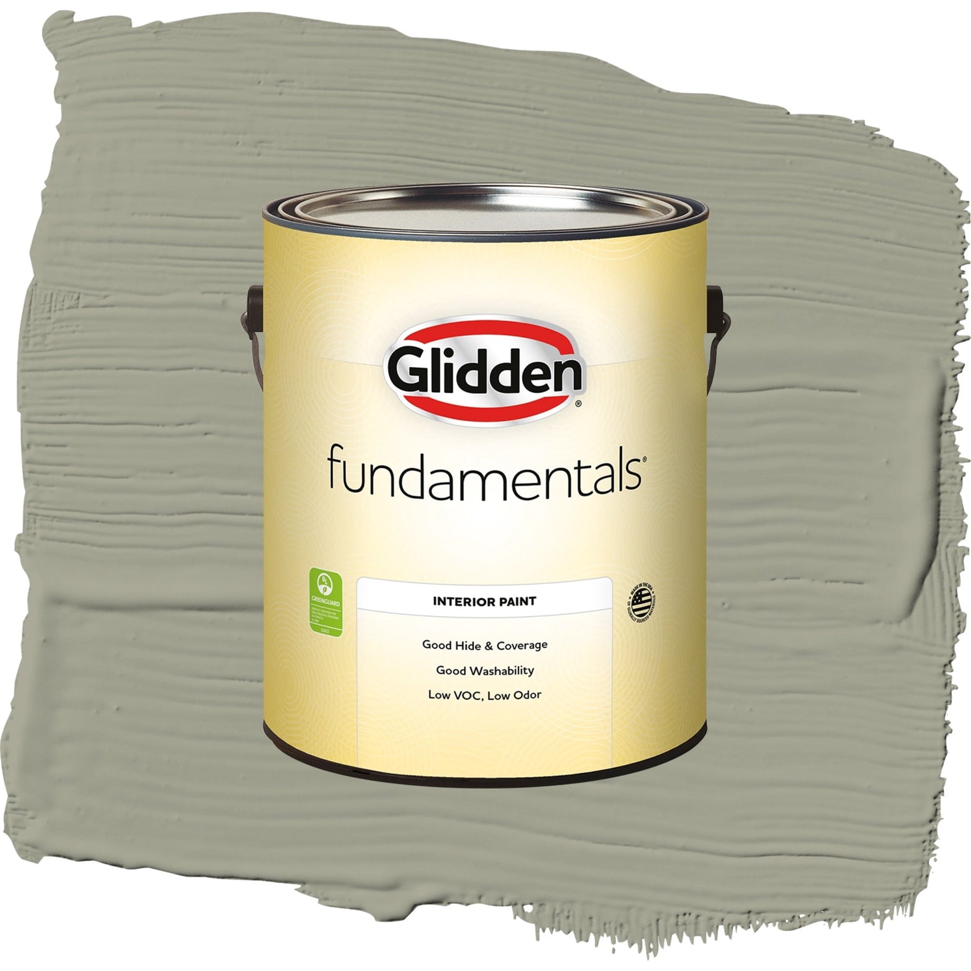 Fundamentals Smoky Slate Interior Paint Semi Gloss , 1 Gallon