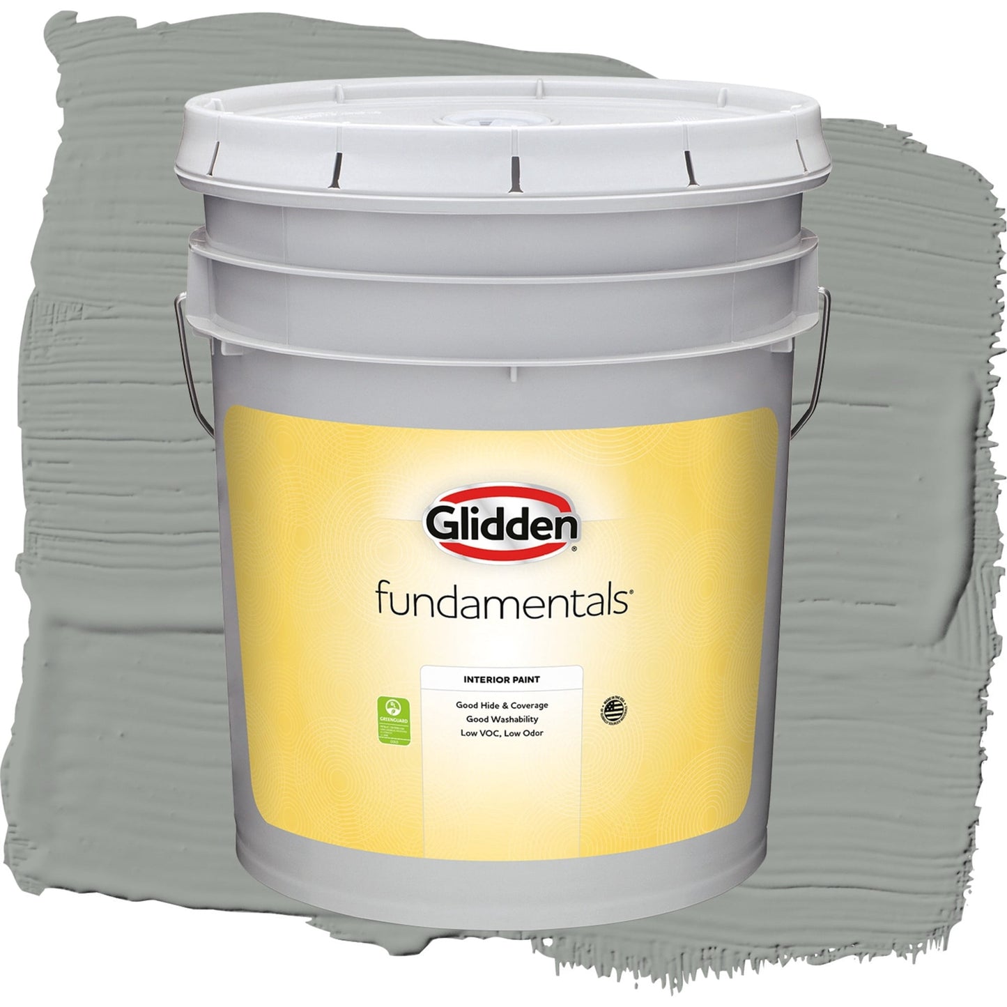 Fundamentals Steel Curtain Interior Paint Flat , 5 Gallon