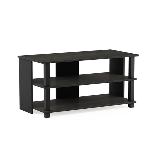 Furinno Sully 3-Tier TV Stand for TV up to 40 , French Oak Grey/Black