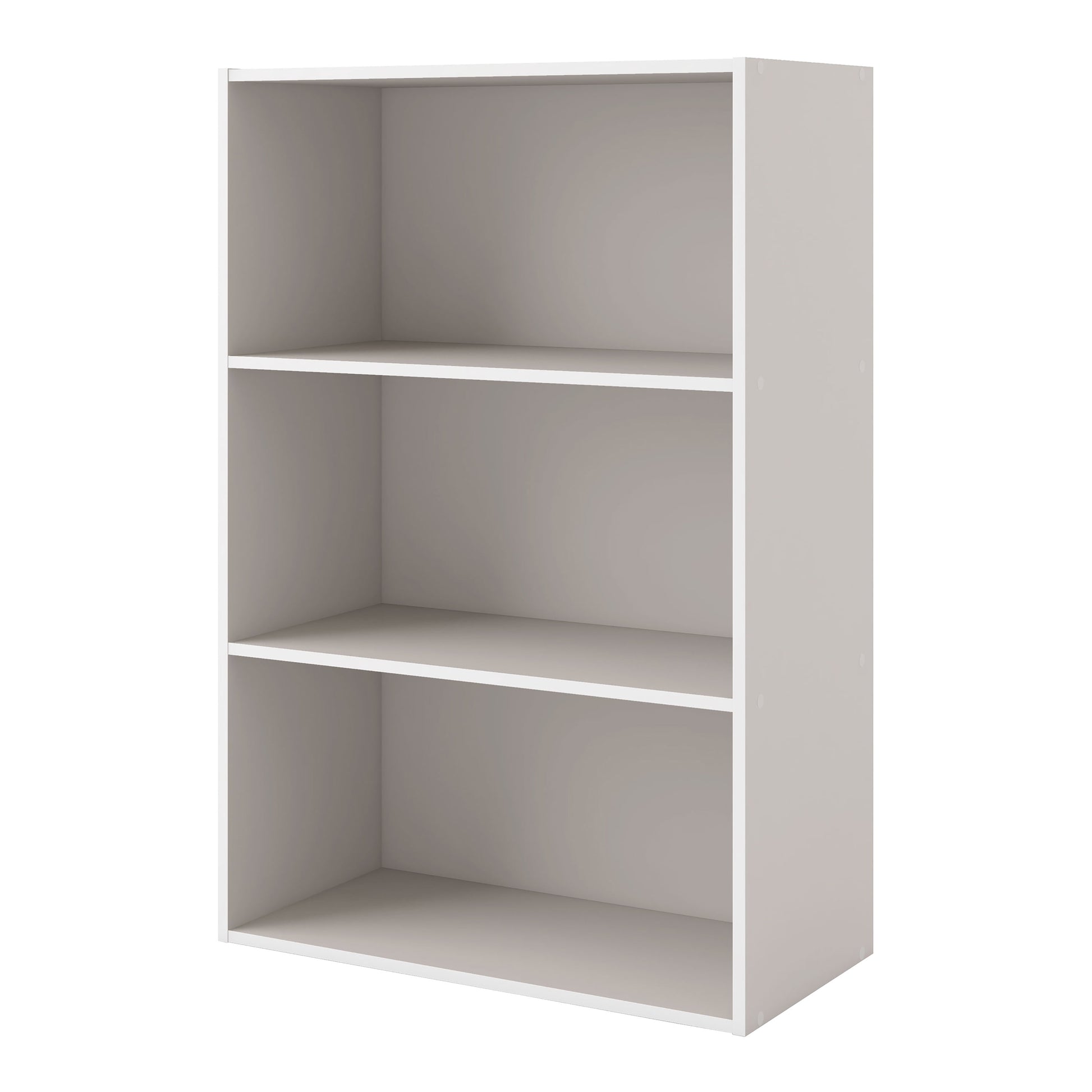 Furniture of America Brooks Stackable 3-Tier Wood Gray Bookcase