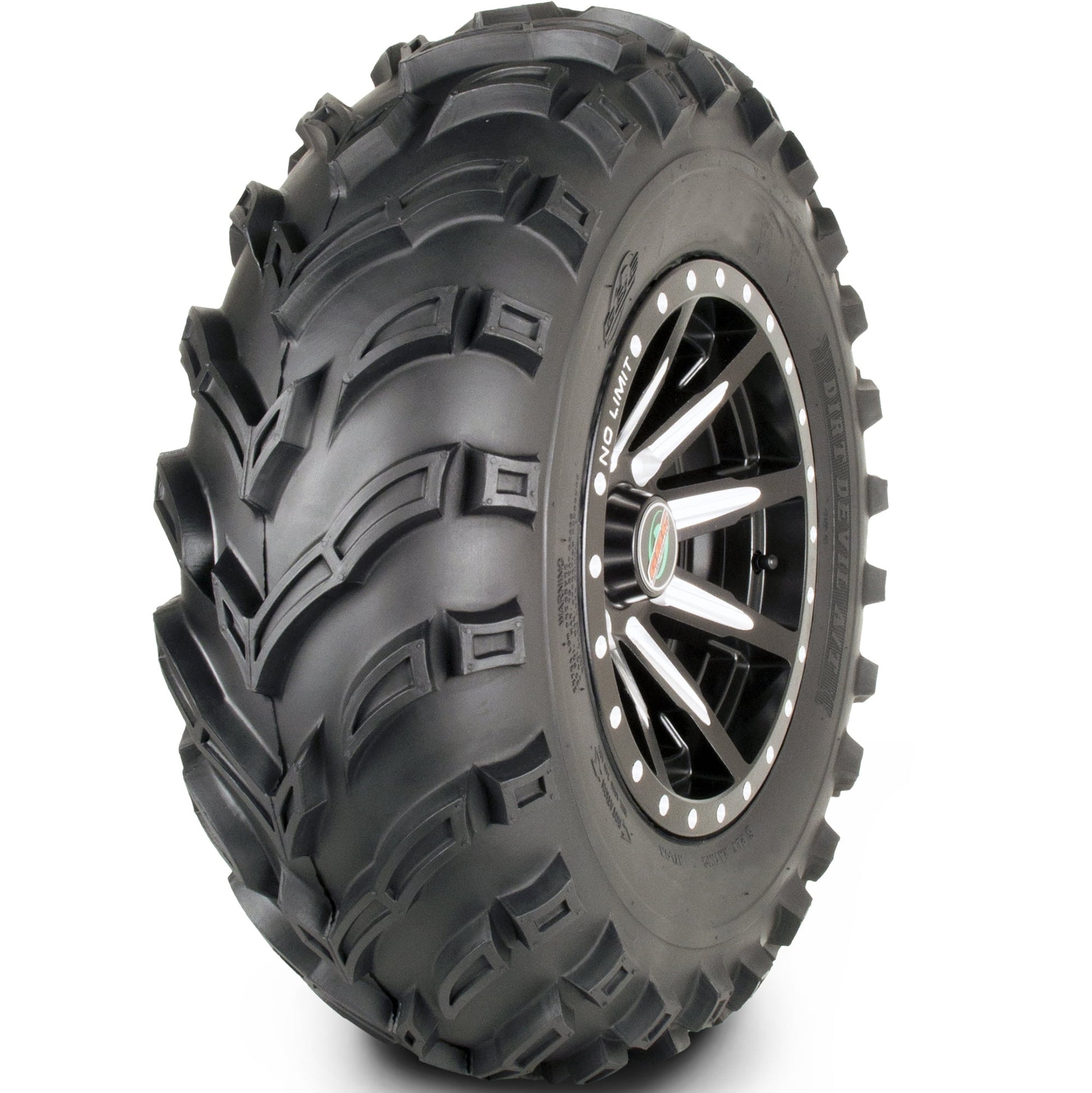 GBC Dirt Devil 25X10.00-11 6-Ply Rated All Terrain ATV Tire