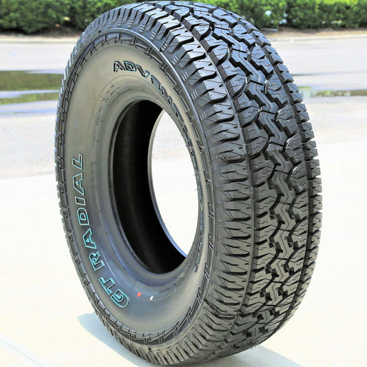GT Radial Adventuro AT3 245/70R17 108 T Tire Fits: 2015-18 Chevrolet Silverado 1500 SSV, 2014-20 Jeep Grand Cherokee Laredo