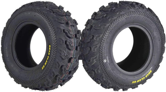 GUOTQ Bearclaw EX K573-22x8-10 Front Tires for All Terrain (ATV), UTV, and Side by Side (SxS) Vehicles - 6-Ply - Bear Claw EX 22x8x10 (2-Pack)