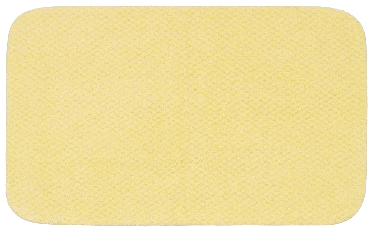 Garland Rug Cabernet Washable Nyon Rubber Ducky Yellow Bath Rug, 30" x 50"