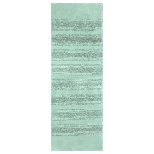 Garland Rug Essence Washable Nylon Sea Foam Bathroom Runner, 22" x 60"