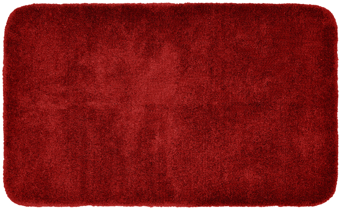 Garland Rug Finest Luxury Washable Nylon Chili Red Bath Rug, 30" x 50"
