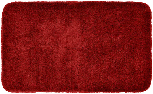 Garland Alfombra de Lujo Lavable de Nylon Rojo Chili para BaÃ±o, 30" x 50"