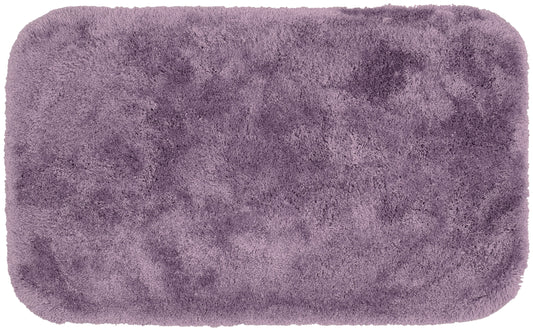 Garland Rug Finest Luxury Washable Nylon Purple Bath Rug, 24" x 40"