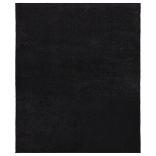 Garland Rug Gramercy Washable Polypropylene Black Bathroom Carpet, 6' x 9'