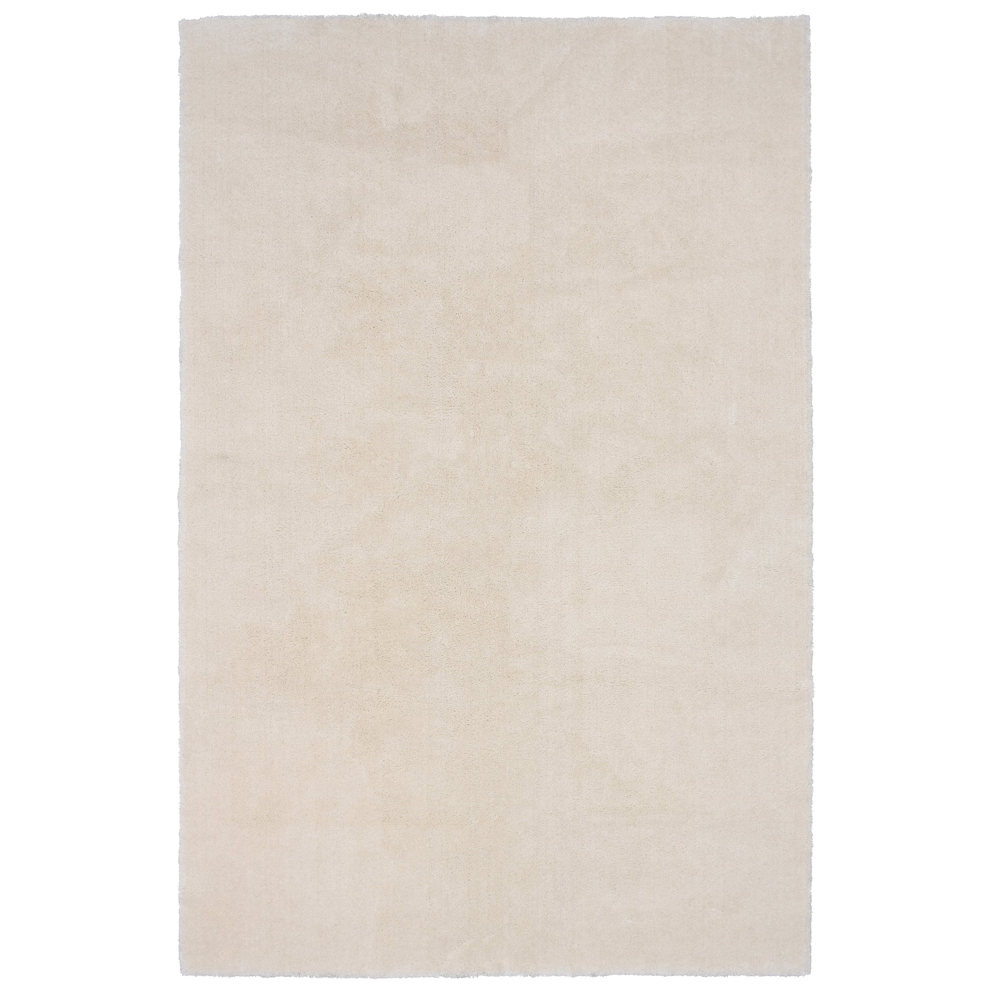 Garland Rug Room Size Washable Nylon Ivory Bathroom Carpet, 5' x 8'