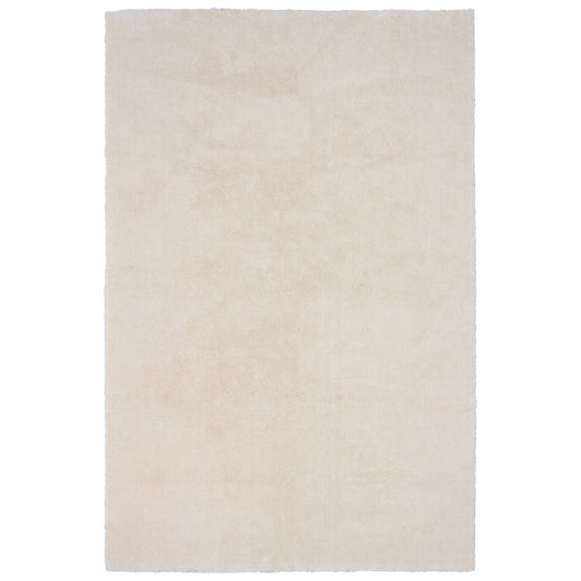 Garland Rug Room Size Washable Nylon Ivory Bathroom Carpet, 5' x 8'