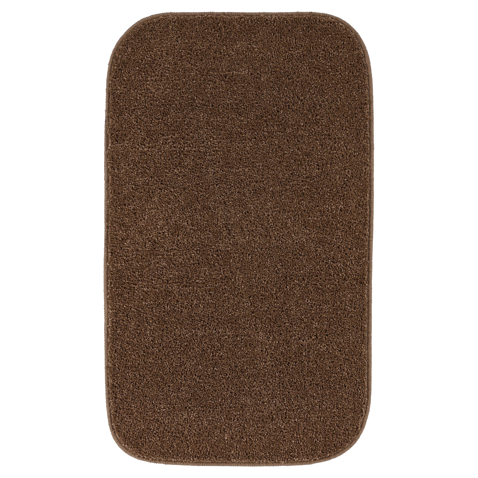 Garland Rug Sedona Washable Polypropylene Cinnamon Bath Rug, 21" x 34"