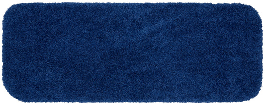 Garland Rug Serendipity Washable Nylon Navy Bathroom Runner, 22" x 60"