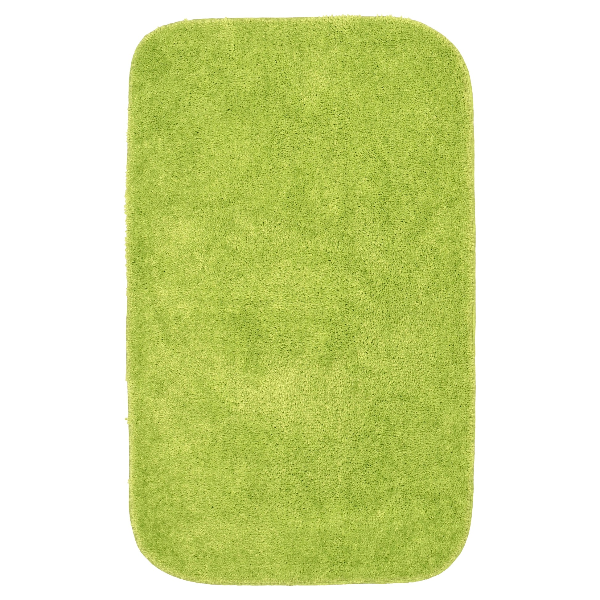 Garland Rug Traditional Washable Nylon Lime-Aid Bath Rug, 24" x 40"