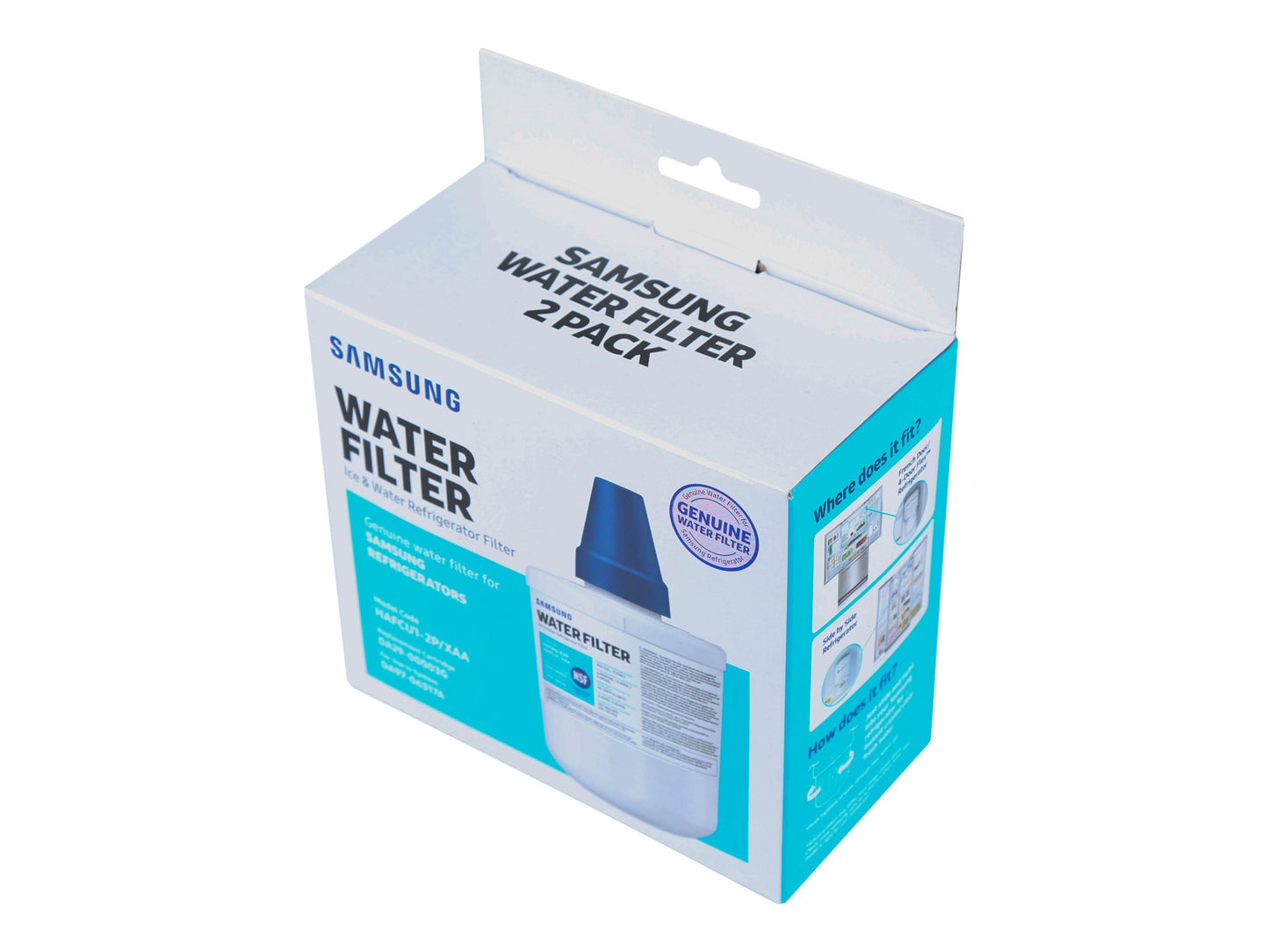 Genuine HAF-CU1 Samsung Water Filter - 2 Pack