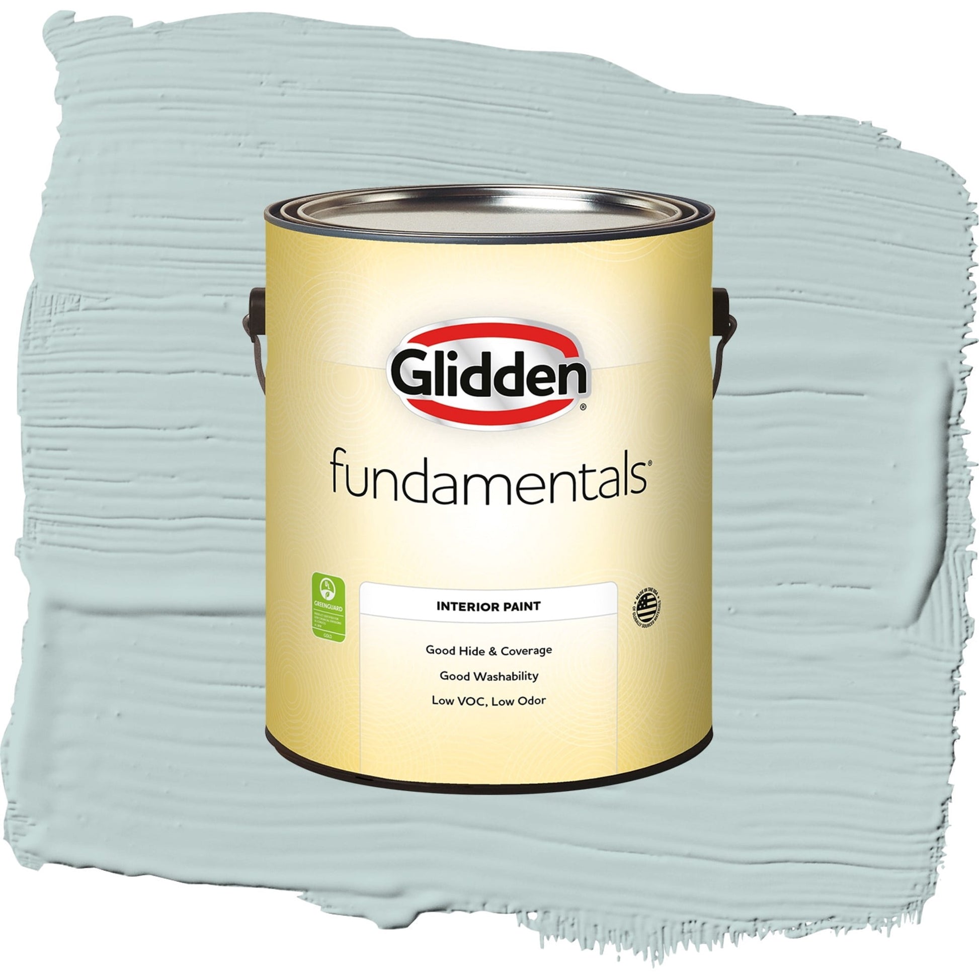Glidden Fundamentals Babbling Brook / Green, Eggshell Interior Paint, 1 Gallon