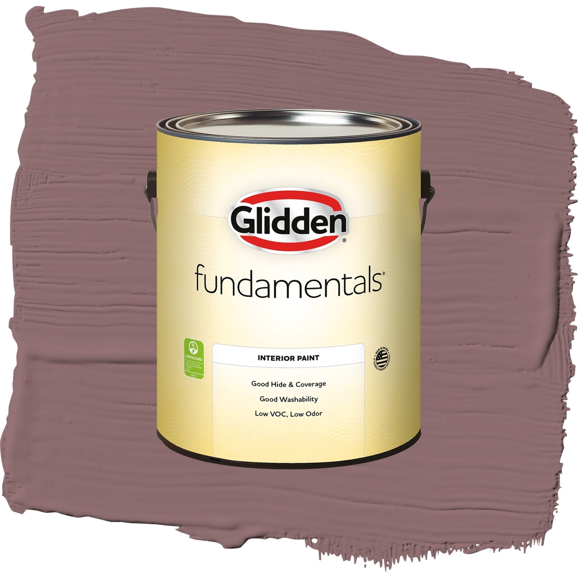 Glidden Fundamentals Chocolate Sparkle / Purple, Semi-Gloss Interior Paint, 1 Gallon
