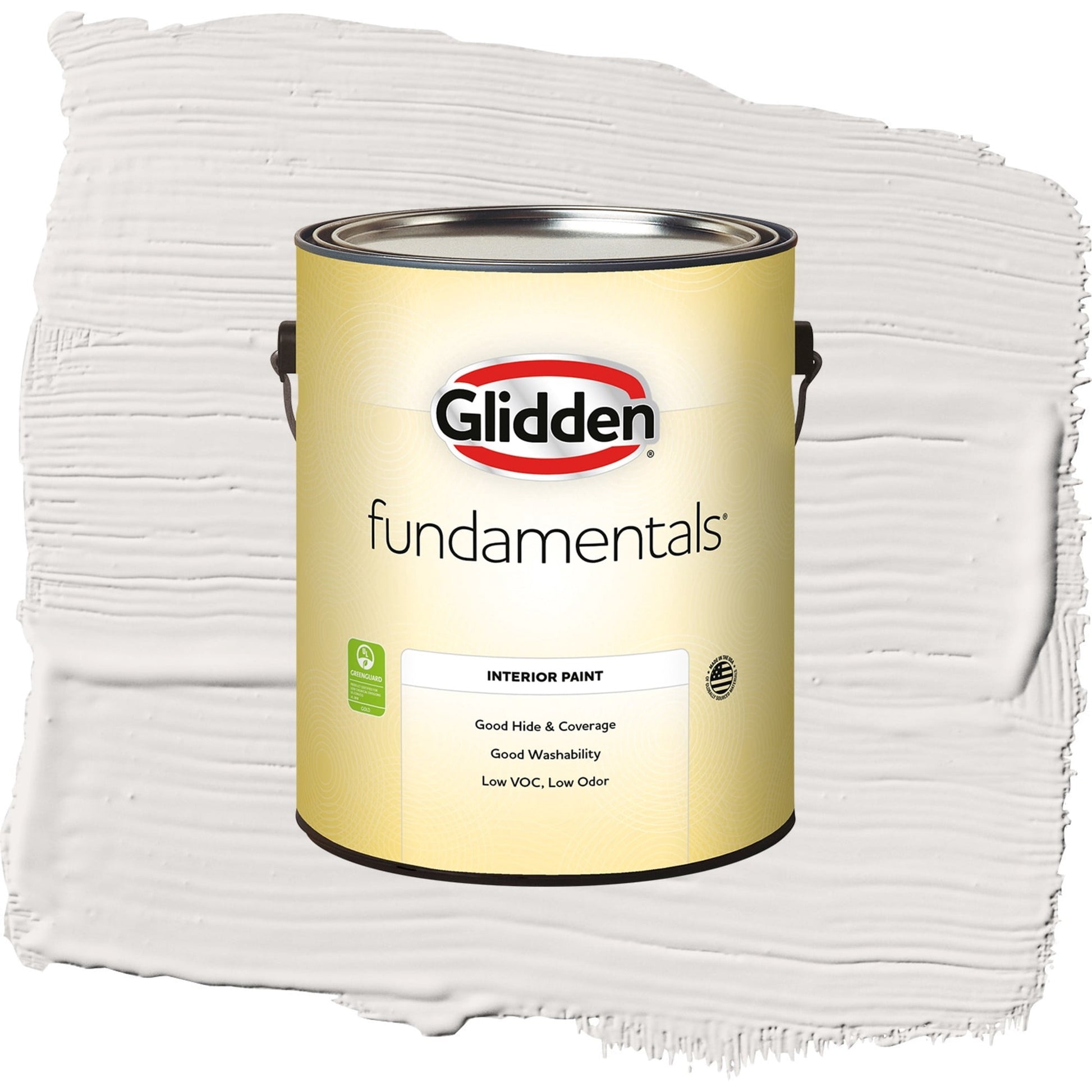 Glidden Fundamentals Dusky Dawn / Grey, Eggshell Interior Paint, 1 Gallon