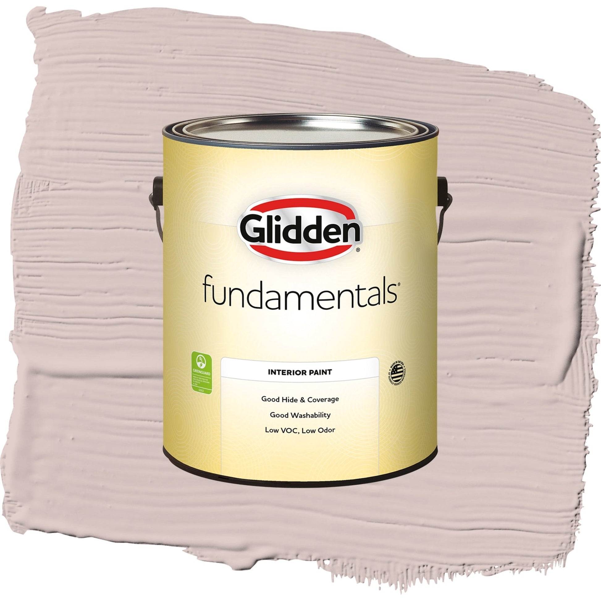 Glidden Fundamentals Just Gorgeous / Pink, Semi-Gloss Interior Paint, 1 Gallon