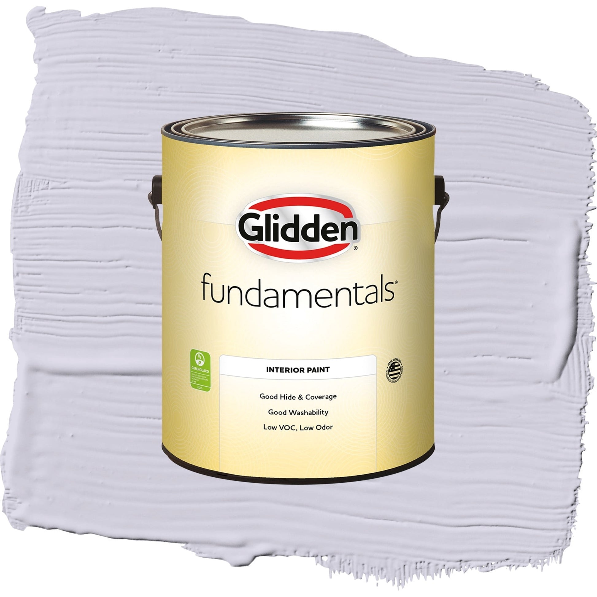 Glidden Fundamentals Lavender Haze / Purple, Eggshell Interior Paint, 1 Gallon