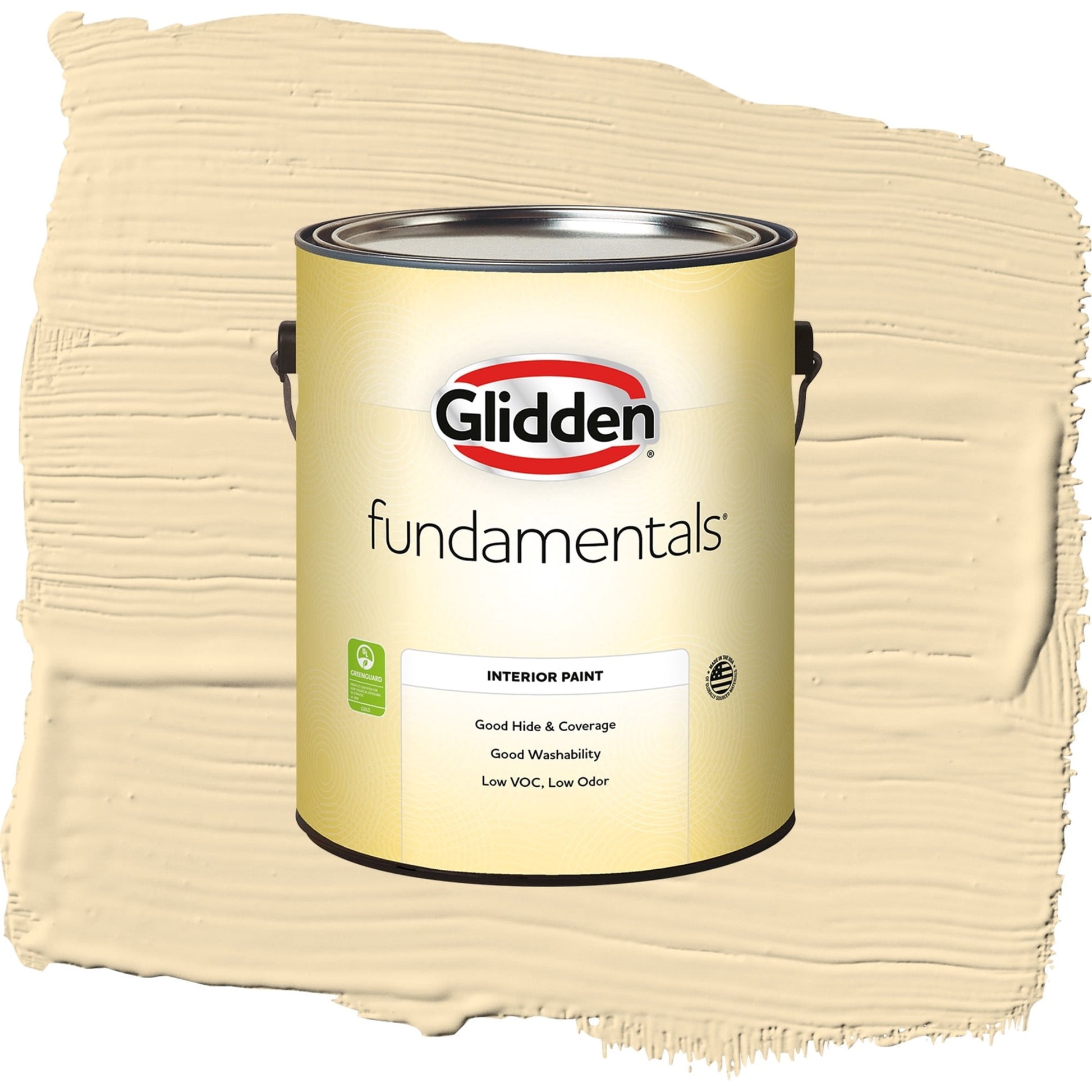 Glidden Fundamentals Limitless / Yellow, Eggshell Interior Paint, 1 Gallon