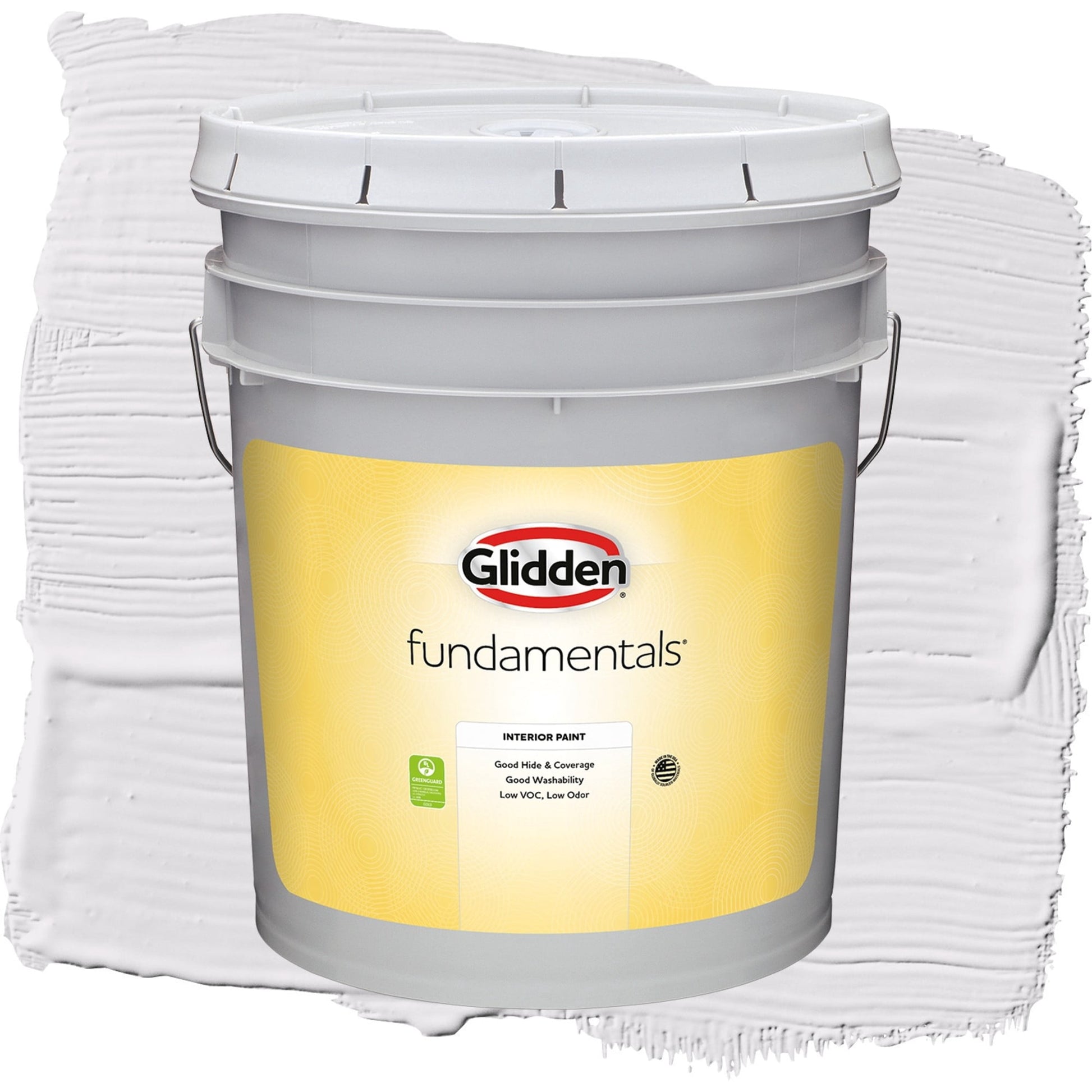 Glidden Fundamentals Orchid Blossom / Purple, Flat Interior Paint, 5 Gallon